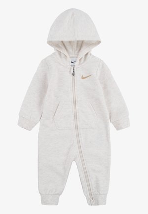 ESSENTIALS HOODED COVERALL UNISEX - Jumpsuit - pale ivory heather
