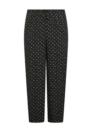 Yours Clothing, PLUS SIZE WIDE LEG TROUSERS - Pantalon classique - chocolate