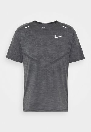 T-shirt con stampa - black