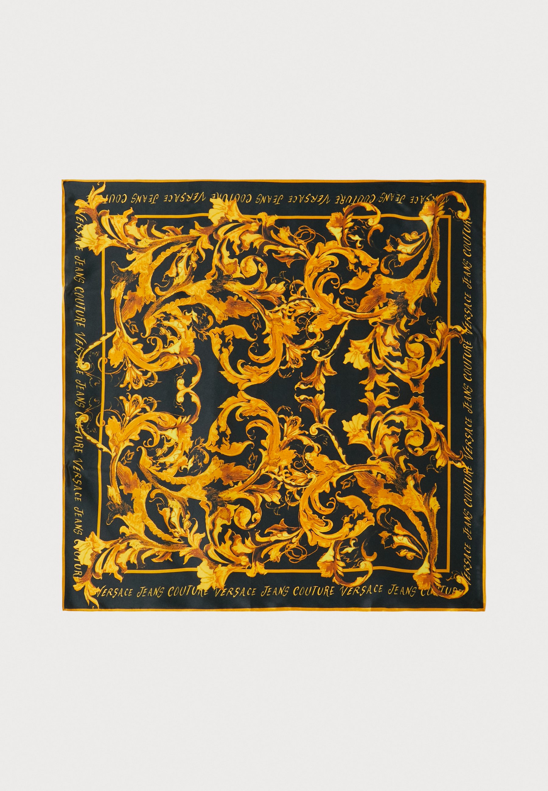 Versace Jeans Couture FOULARD 90X90 UNISEX Foulard black/gold