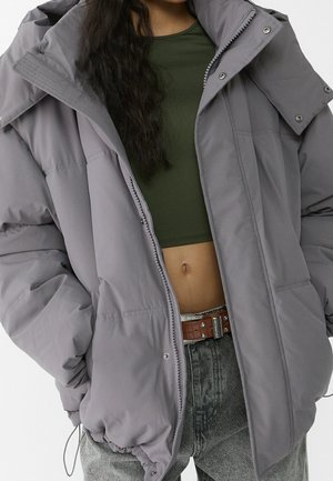 Wintermantel - silver-coloured