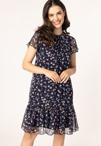 QUIOSQUE JUNA - Freizeitkleid - granatowy