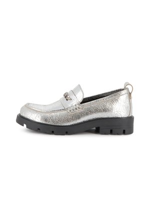Zapatos sin cordones - silver