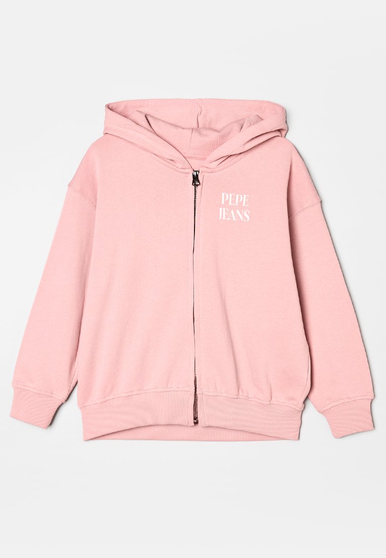 Pepe Jeans Sweater met rits roze Pepe Jeans Sweater met rits roze