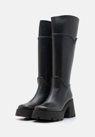 Nodaleto BULLA STORMY - Magassarkú csizmák - black soul