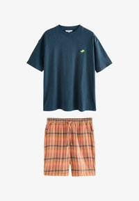 Non sélectionné, navy blue orange