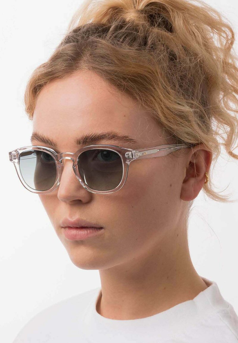 Messy Weekend BILLE DESIGN VINTAGE - Γυαλιά ηλίου - crystal/green