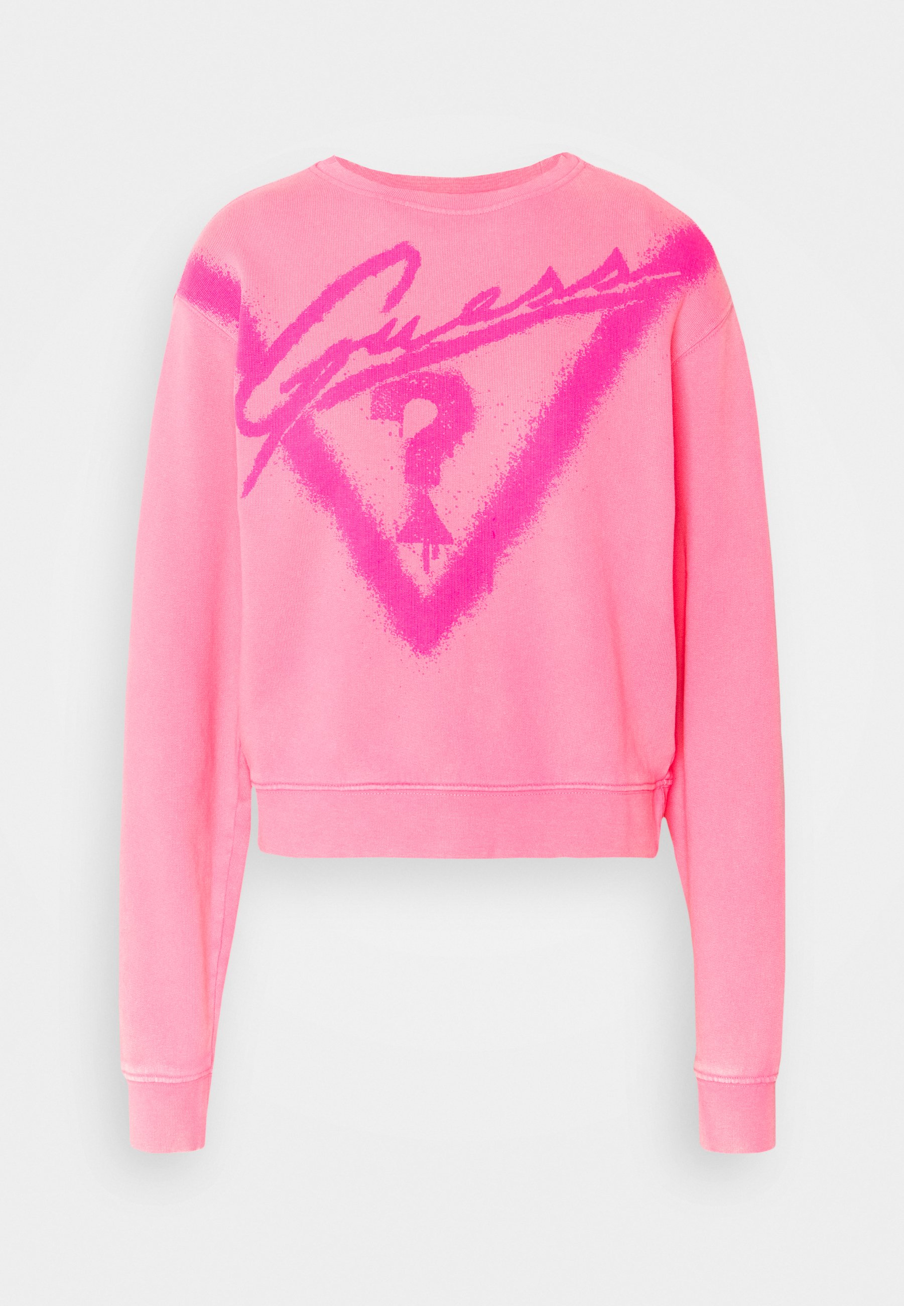 guess sweatshirt pink