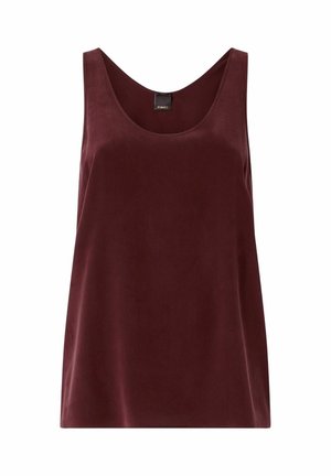 Pinko, CRAZY CANOTTIERA - Camicetta - bordeaux scuro