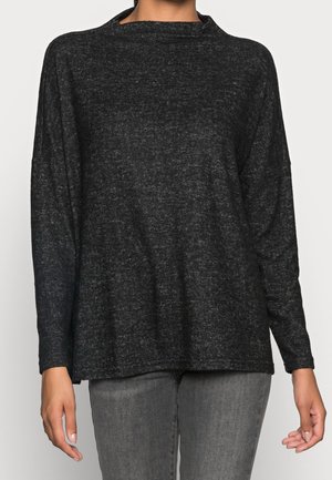 Pullover - mottled dark grey
