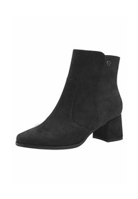 Tamaris COMFORT - Botine - black suede