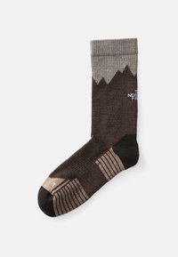 MOUNTAIN HIKING CREW UNISEX - Sportssokker - smokey brown/mushroom grey