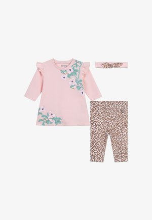 KENZO kids SET - Legging - veiled rose