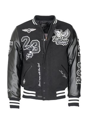 TOP GUN Bomberjacke - black