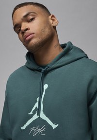 Jordan BASELINE - Felpa con cappuccio - oxidised green light dew