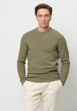 Strickpullover - army