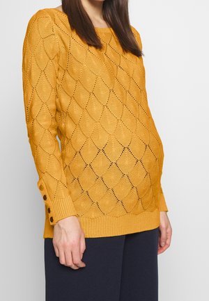Strickpullover - yellow