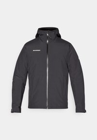 LINARD THERMO HOODED JACKET MEN - Outdoorjas - black