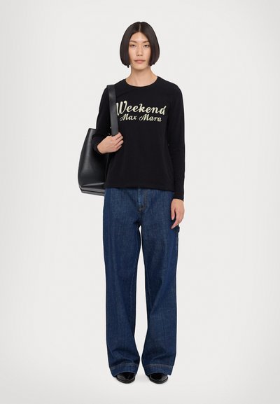 WEEKEND MaxMara QUINOA - Top dugih rukava - nero