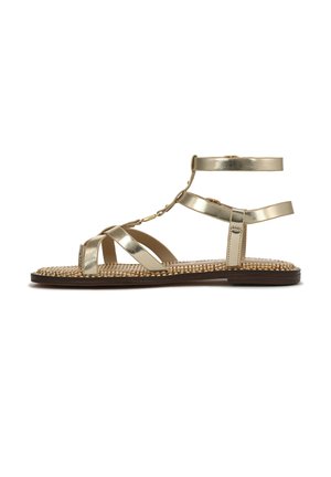 Sandalen - amber gold