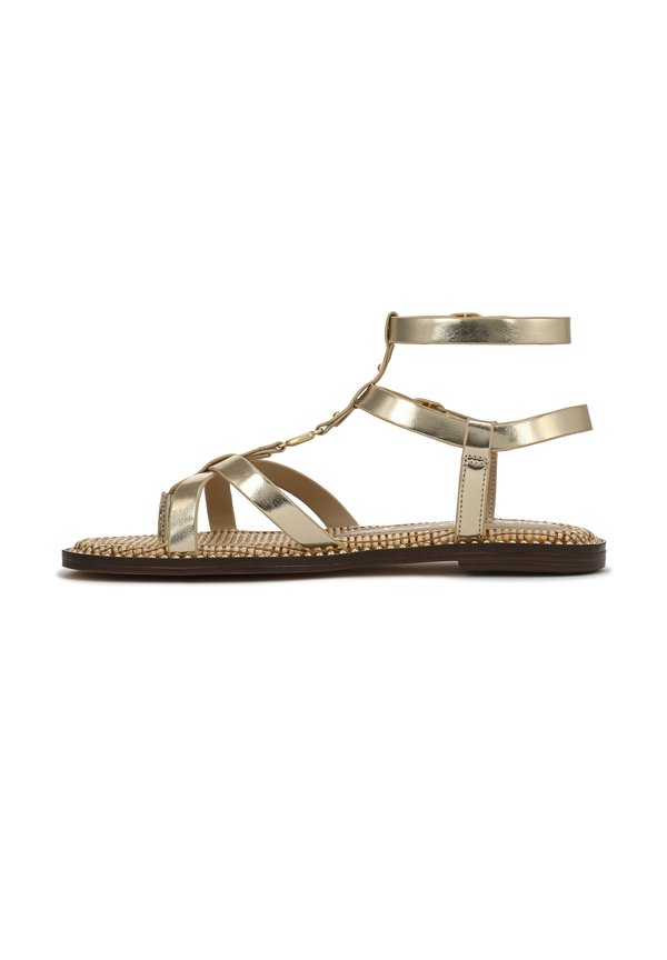 Riemensandalette - amber gold