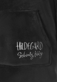United Labels Felpa Oversize Donna Ralf Schmitz Hildegard Con Orecchie Da Gatto, Morbida In Micropile, Nero, Taglia Unica - 2