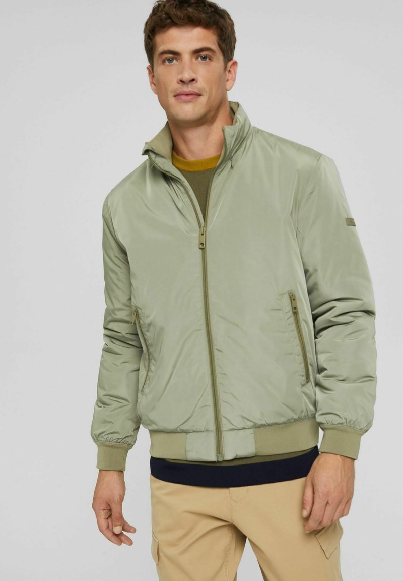 Esprit Bomber Jacket pale khaki/khaki Zalando.ie