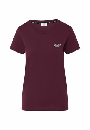 LIU JO, LIU JO T-SHIRT MIT LOGO - Μπλουζάκι με στάμπα - bordeaux
