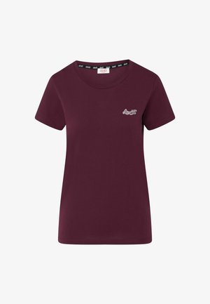 LIU JO, LIU JO T-SHIRT MIT LOGO - T-shirt imprimé - bordeaux