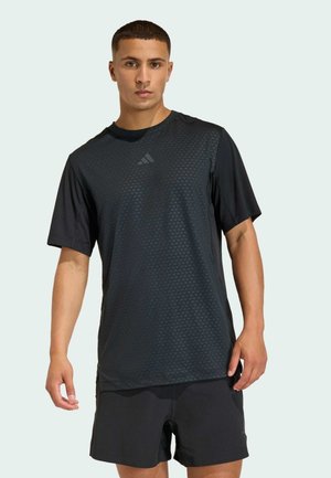 D4T PRIMELIFT 3 STRIPES  - Sport T-Shirt - black