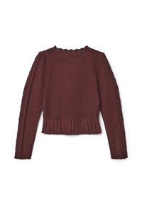 Calliope CON LAVORAZIONE - Strickpullover - bordeaux