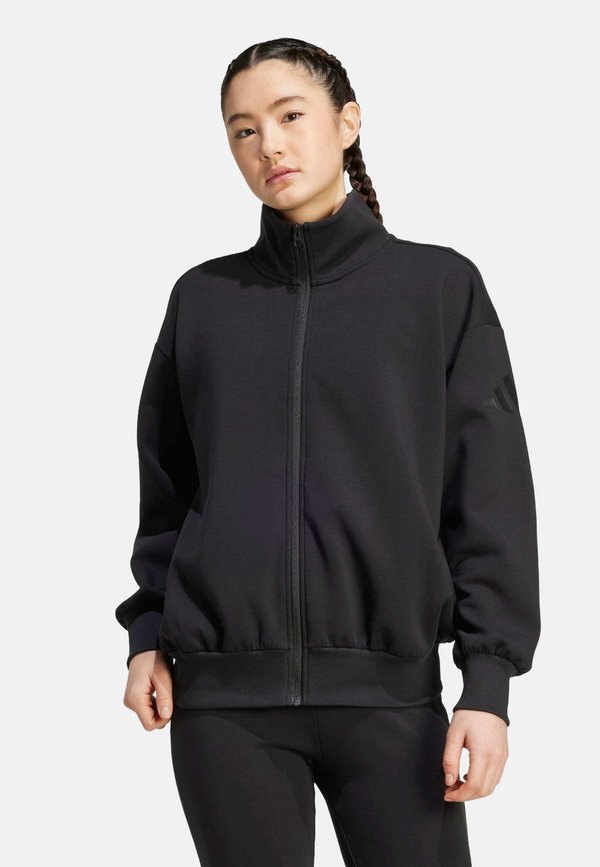 SOFT LUX LOOSE FULL-ZIP - Zip-up sweatshirt