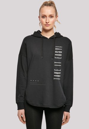 TAKE IT EASY OVERSIZE - Hoodie - schwarz