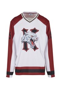 Karl Kani ICEHOCKEY  - Ilgarankovis viršutinės dalies drabužis - darkred white