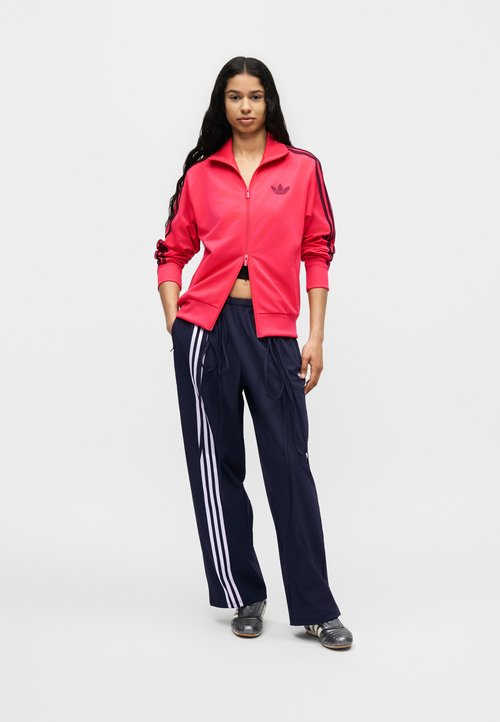 adidas FIREBIRD TRACK TOP LOOSE - Sudadera con cremallera - power pink/maroon — photo 5