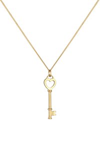 Elli KEY HEART - Halskæder - gold-coloured