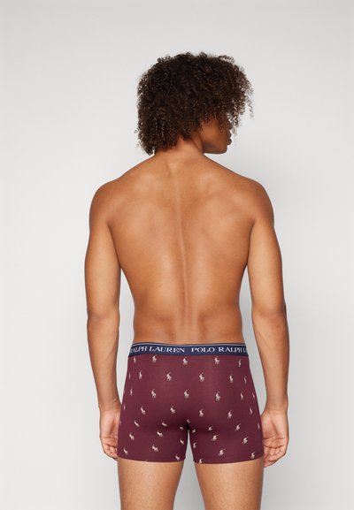 Polo Ralph Lauren 3 PACK - Boxer alsónadrág - bordeaux/grey/dark blue