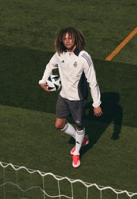 adidas Performance REAL MADRID EU PRESENTATION JACKET - Squadra - putty mauve/dark grey/charcoal