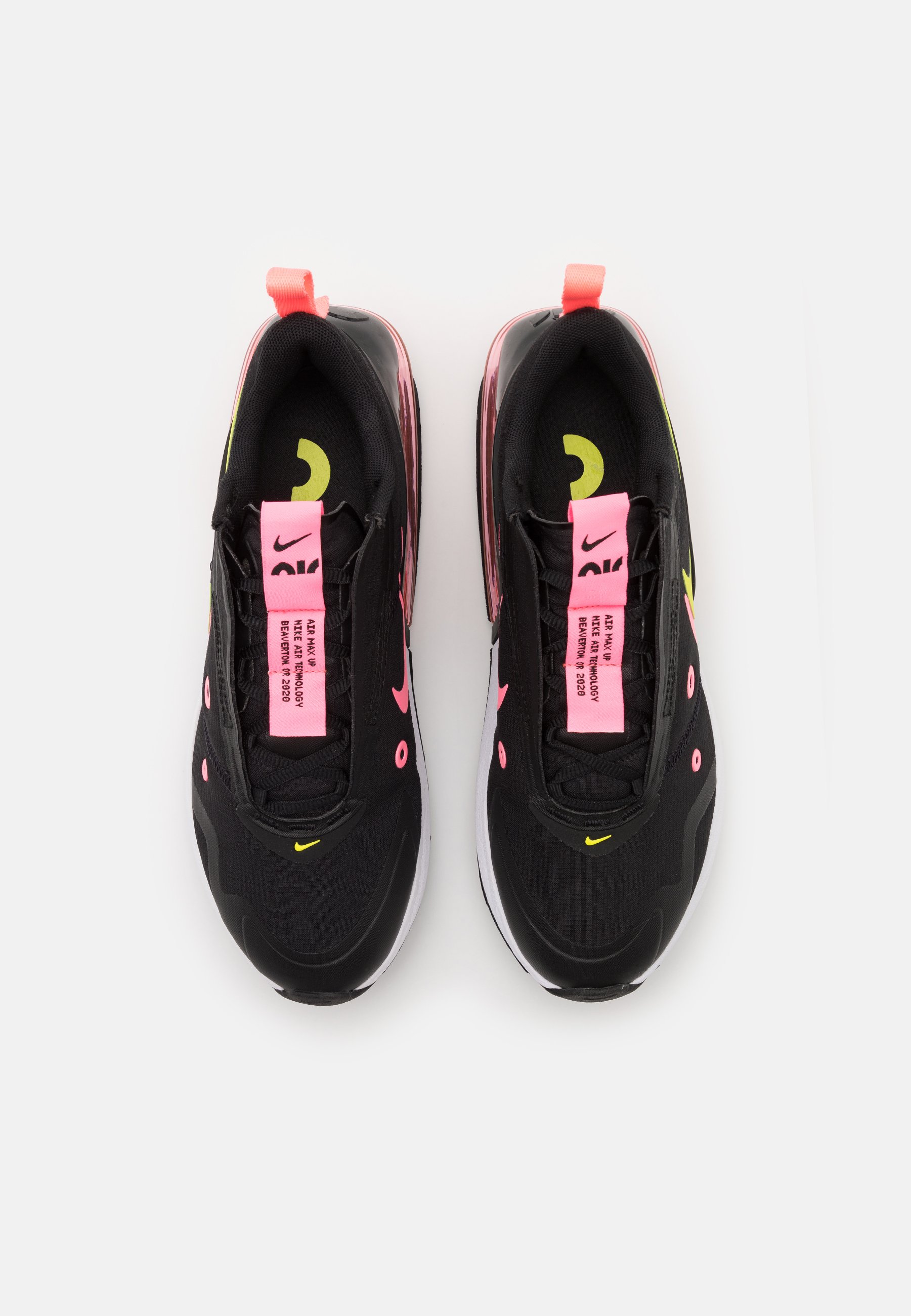 Nike Sportswear AIR MAX UP - Zapatillas - black/cyber/sunset pulse/white/ negro - Zalando.es