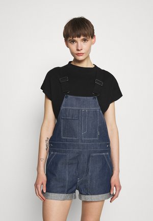 UTILITY BOYFRIEND SHORT OVERALL - Jumpsuit - raw denim