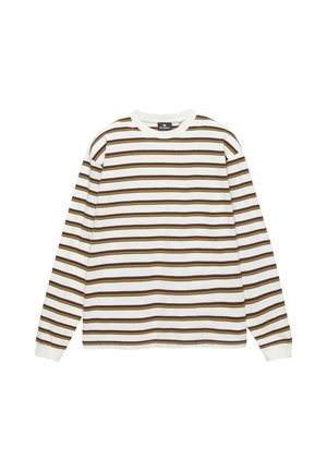 STRIPED  - Longsleeve - white