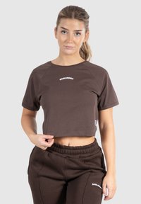 Smilodox - NALANI - T-shirts basic - braun Miniaturebillede 1