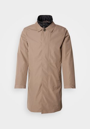 Lindbergh COAT DETACHABLE COLLAR - Talvemantel - dark sand