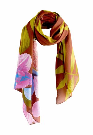 LIGHTWEIGHT - Sciarpa - rust tropical print