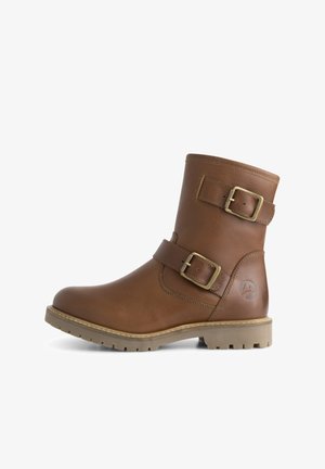 Travelin SKELLERUP - Bottines de cowboy / motard - cognac