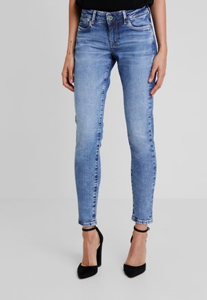 Skinny džíny - stone blue denim