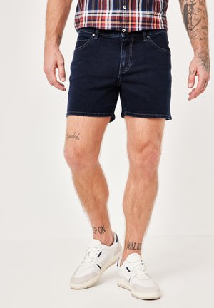 RANGER PIPE POCKET MIT STRETCH BERMUDA - Shorts - blue black