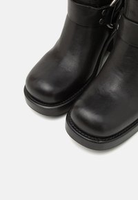 Jeffrey Campbell REFLECTION - Botas de cowboy/motociclista - black