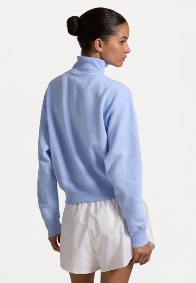 Polo Ralph Lauren FLEECE QUARTER ZIP - Bluză de molton - office blue