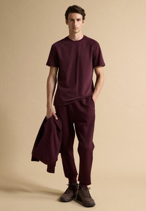 PIOMBO, T-SHIRT - Camiseta básica - claret red